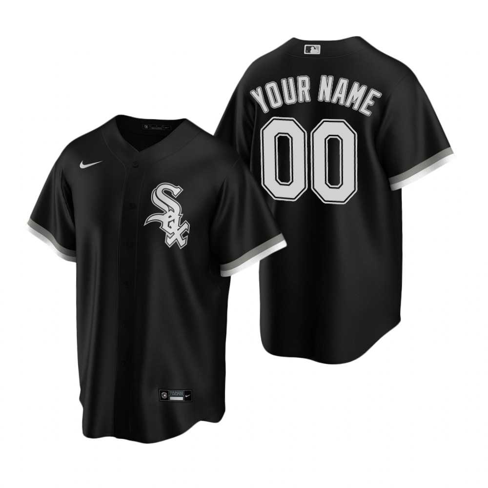Chicago White Sox Customized Nike Black Stitched MLB Cool Base Jersey,We sell and wholesale Chicago White Sox Customized Nike Black Stitched MLB Cool Base Jersey on line form chian!